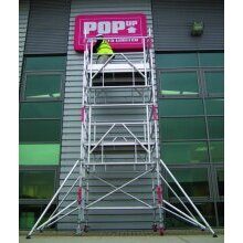 Alloy Tower With AGR Frame Double 6.7 x 1.8m