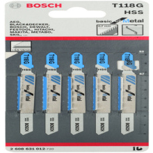 Bosch Pk/5 T118G Jigsaw Blade 2608 631 012 T